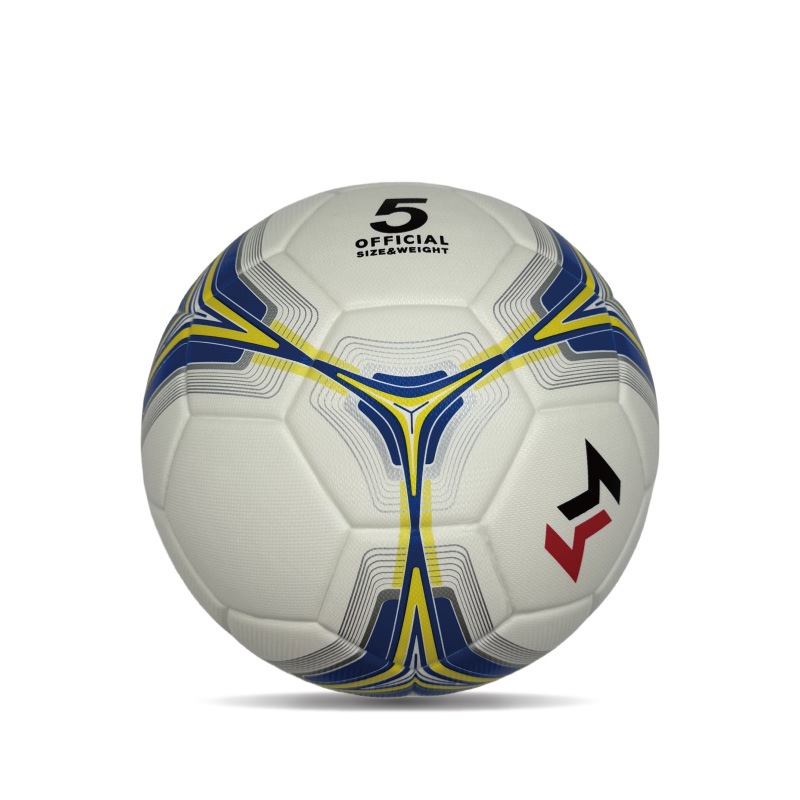 Diamond Pu Leather Professional Soccer Ball Virallinen koko 5 Mukautettu värikäs unisex Kestoble Training Football