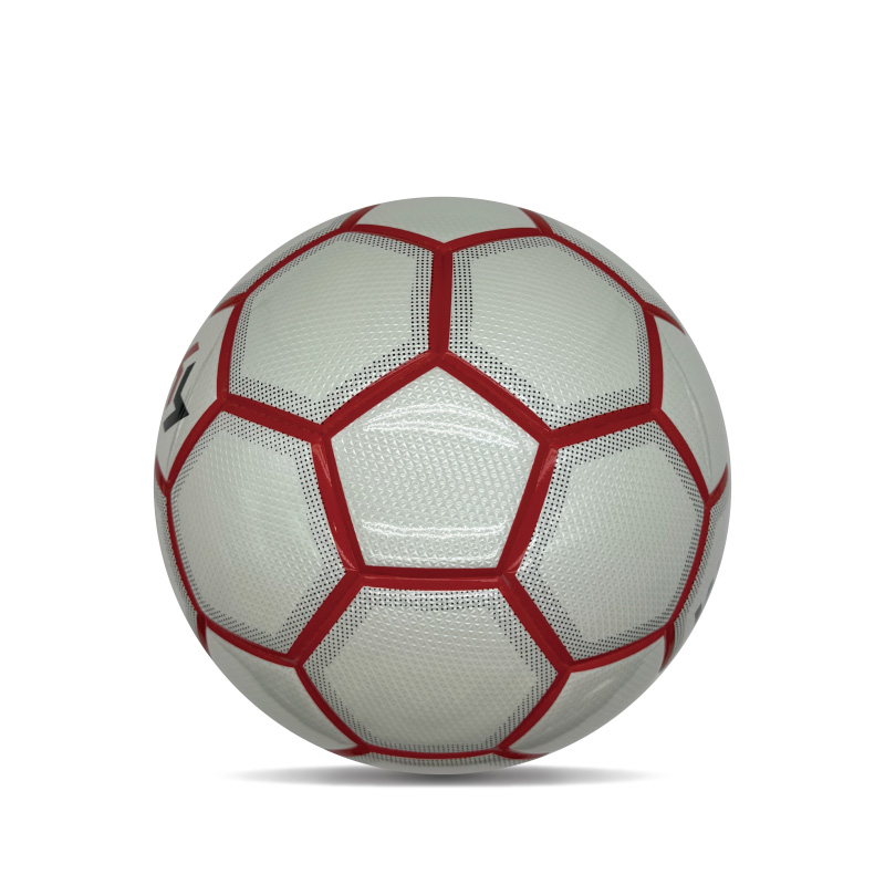 Kaksinkertainen peili räätälöityjä jalkapalloja kiiltävä henkilökohtainen jalkapallopallo virallinen koko 5