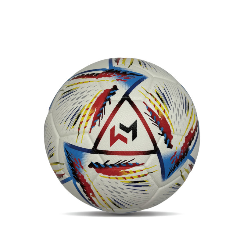 Diamond Pu Leather Professional Soccer Ball Virallinen koko 5 Mukautettu värikäs unisex Kestoble Training Football