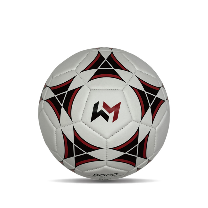 Kestävä pehmeä kansi PVC Football Ball Custom Soccer Ball Virallinen vakiokoko 4