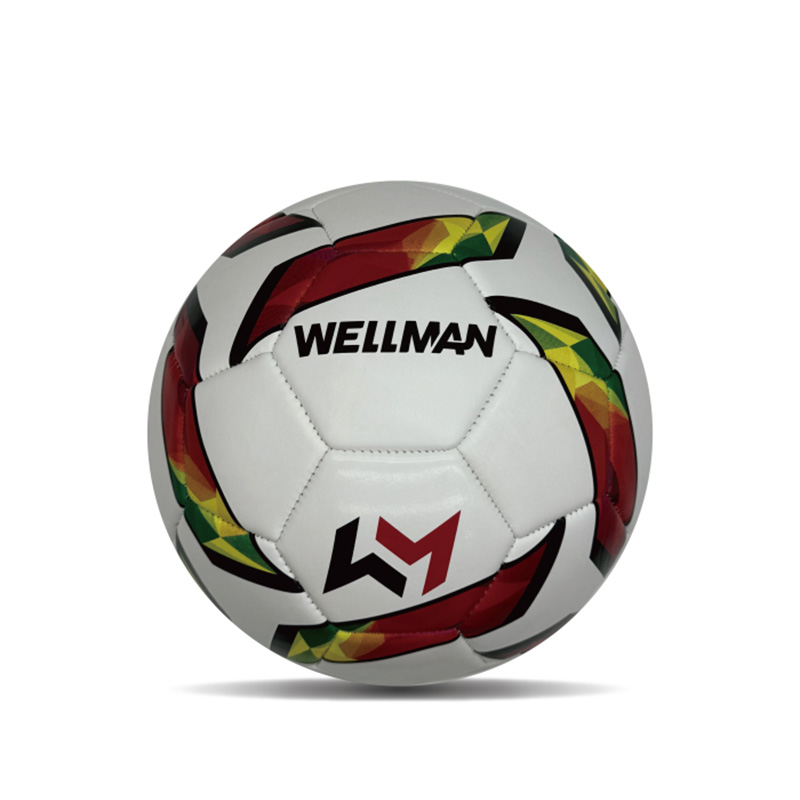 Kestävä pehmeä kansi PVC Football Ball Custom Soccer Ball Virallinen vakiokoko 4