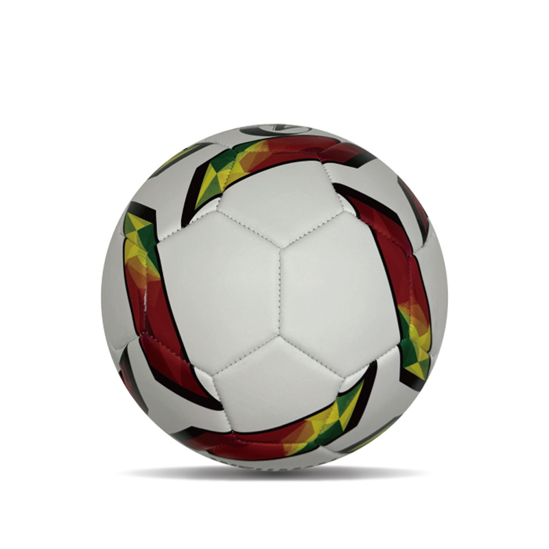 Kestävä pehmeä kansi PVC Football Ball Custom Soccer Ball Virallinen vakiokoko 4
