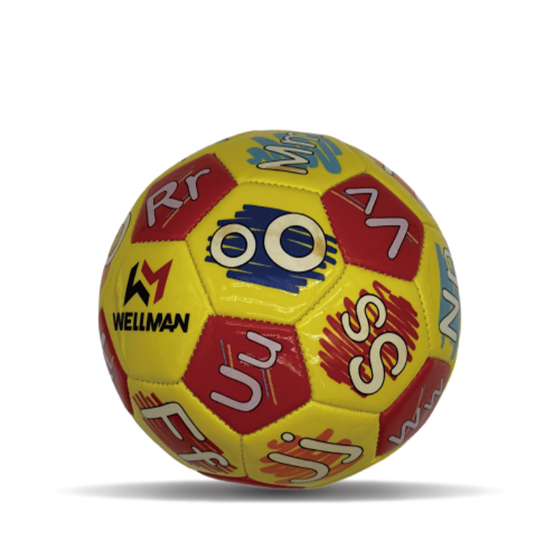 Kone ommeltu PVC Mini Football Soccer Ball -koko 2 tyttöjen poikien lapsille