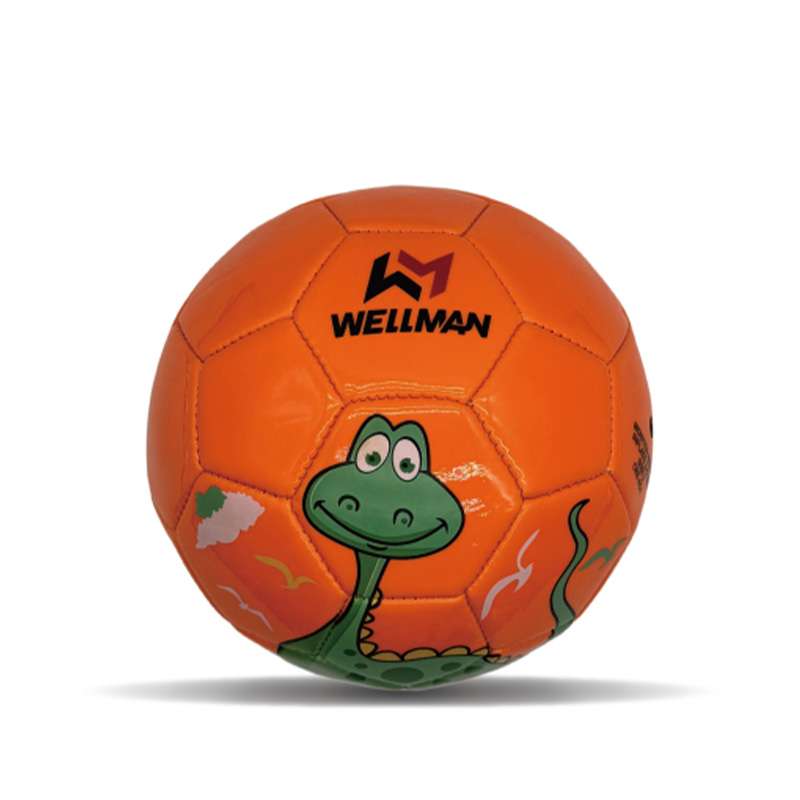 Kone ommeltu PVC Mini Football Soccer Ball -koko 2 tyttöjen poikien lapsille