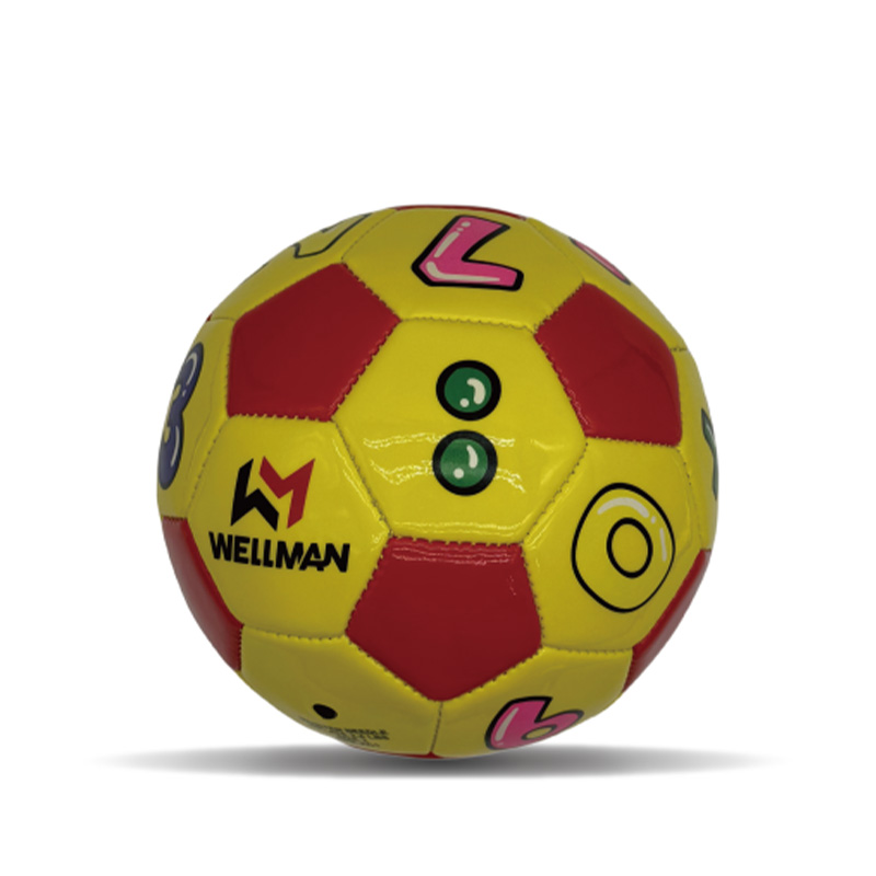 Kone ommeltu PVC Mini Football Soccer Ball -koko 2 tyttöjen poikien lapsille