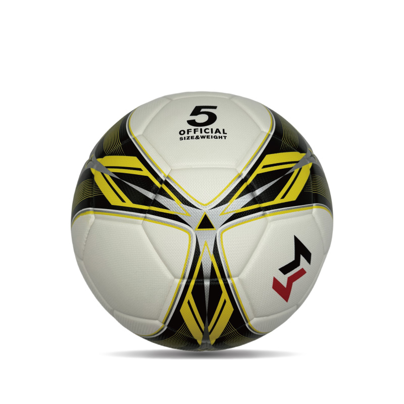 Diamond Pu Leather Professional Soccer Ball Virallinen koko 5 Mukautettu värikäs unisex Kestoble Training Football