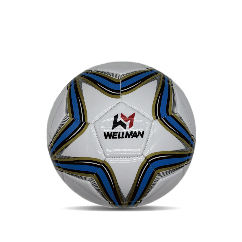 Kestävä PVC -koko 4 Youth Soccer Ball Print Logo Training jalkapallopallo lapsille ja aikuisille
