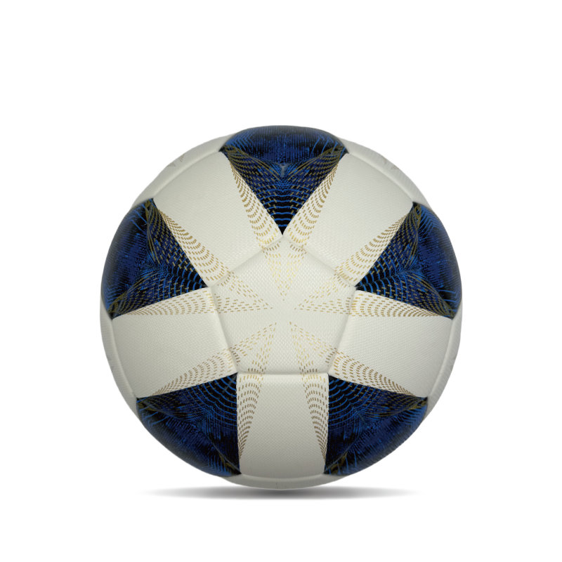 Diamond Pu Leather Professional Soccer Ball Virallinen koko 5 Mukautettu värikäs unisex Kestoble Training Football