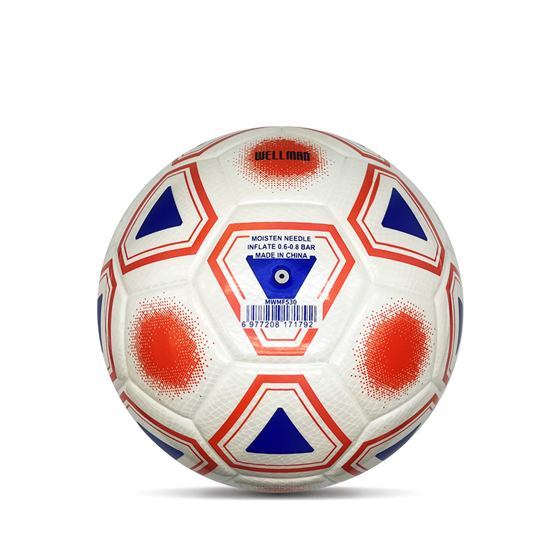 Kaksinkertainen peili räätälöityjä jalkapalloja kiiltävä henkilökohtainen jalkapallopallo virallinen koko 5