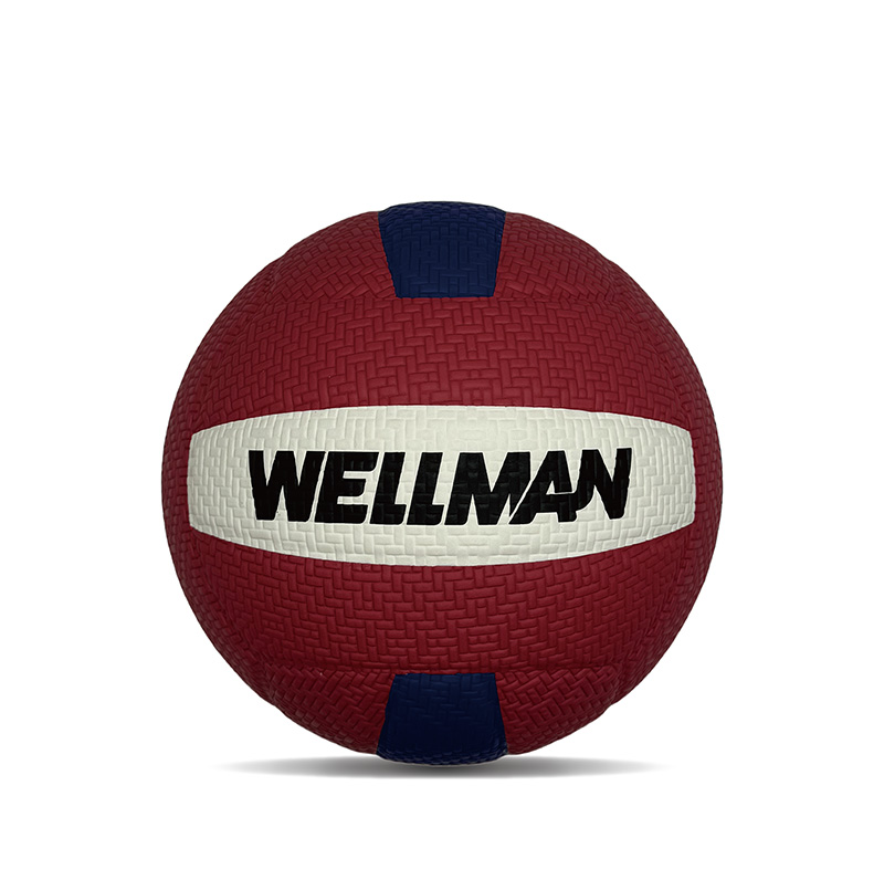 Kudottu kuvion kosteutta estävä urheilu alkuperäinen PU-nahkainen lentopallopallo