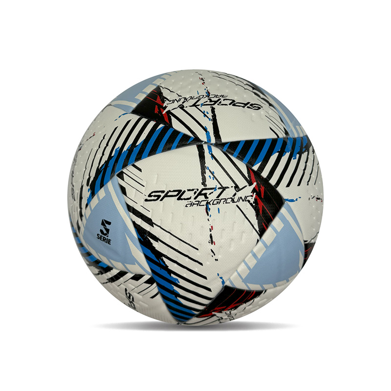 Laminoitu jalkapallopallo Sisennys Jalkapallo virallinen koko 5 Professional Match Thermal Bonted Soccer Ball